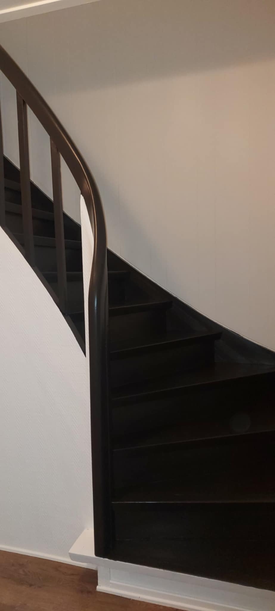 Trapp opp til annen etasje